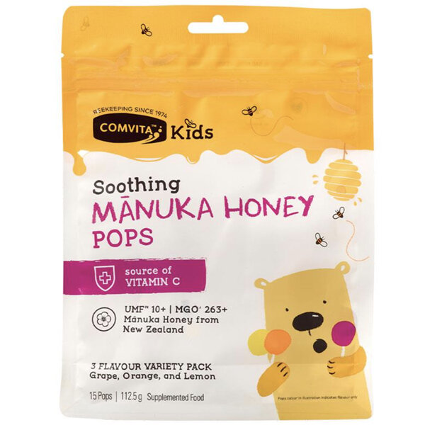 Comvita Kids Manuka Honey Lollipops UMF10+ 15 Pack