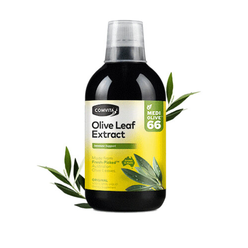 Comvita Olive Leaf Extract Natural Oral Liquid 500ml **EXPIRY 11/12/22**