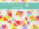 Confetti Star Quilt Pattern from Material Girlfriends