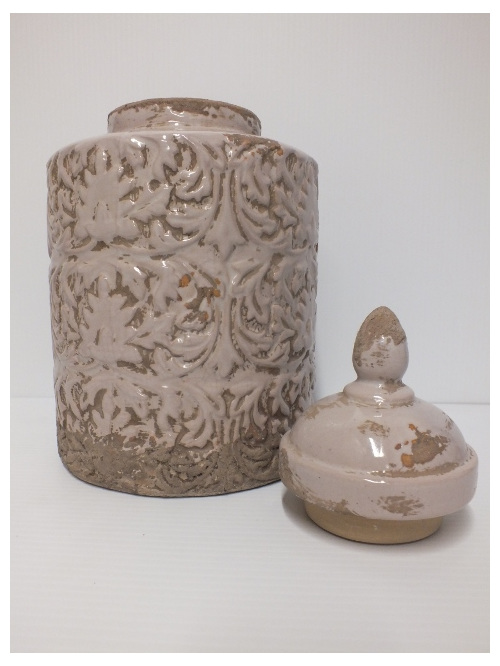 #container#ceramic#cream#textured#lidded