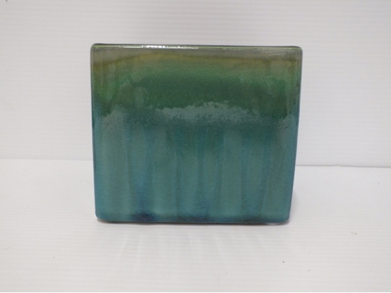 #container#ceramic#vase#emerald#green#blue#small
