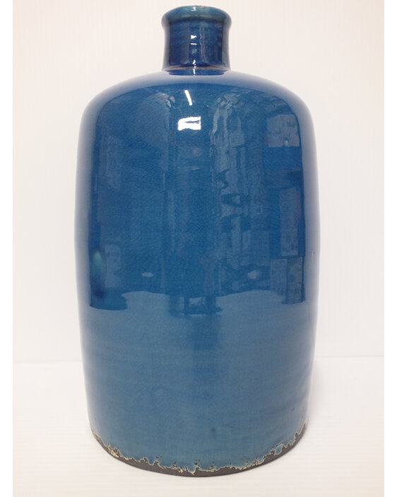 #container#ceramic#vase#round#blue