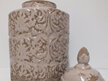 #container#ceramic#vase#round#earthytones#textured
