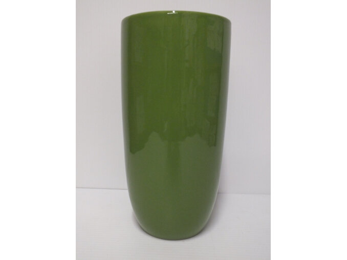 #container#ceramic#vase#round#green#taper