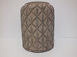#container#ceramic#vase#round#pinkybrown#rustic