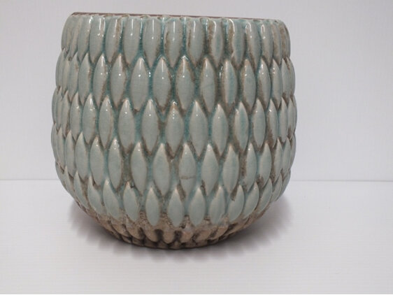 #container#ceramic#vase#round#seafoam#sirocco