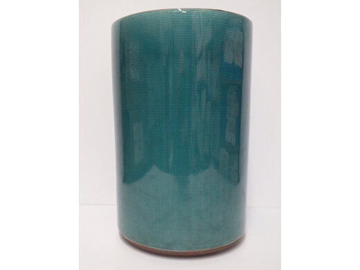 #container#ceramic#vase#round#teal