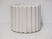 #container#ceramic#vase#round#white#cream