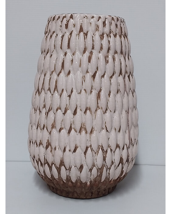#container#ceramic#vase#round#white#tall