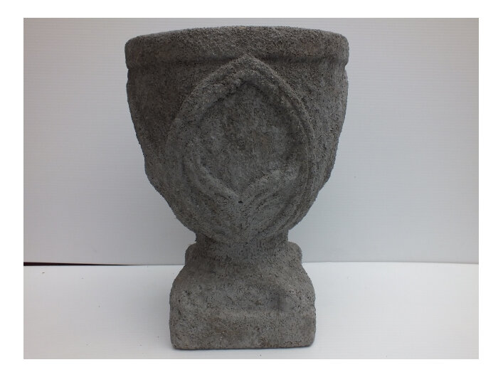 #container#concrete#urn#grey#textured
