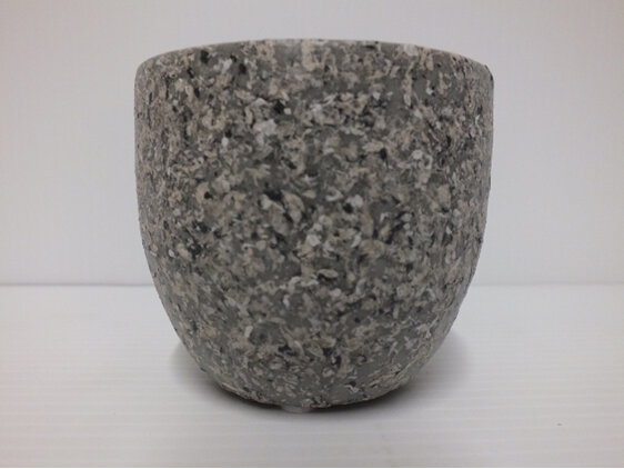 container#ecofriendly#pot#medium#patterned#geometric#grey