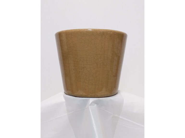 container#pot#ceramic#vintage#textured#warmgreen#olivegreen