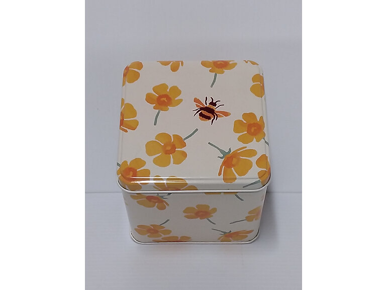 #container#pretty#tin#lidded#hinged#buttercup#bee