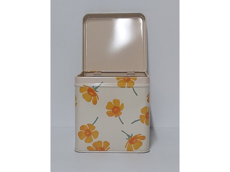 #container#pretty#tin#lidded#hinged#buttercup#bee