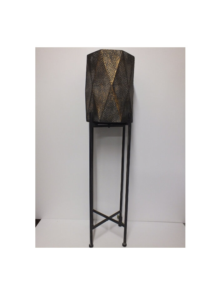 #container#tin#rustic#brass#stand