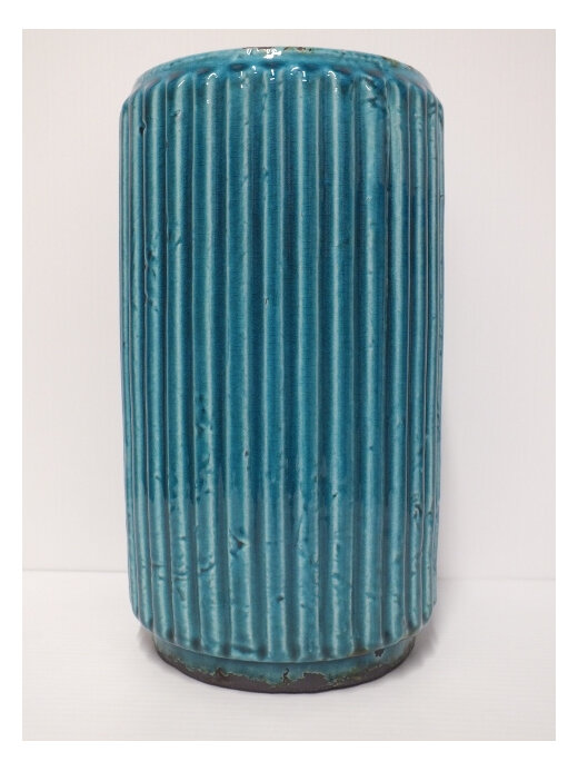 #container#vase#ceramic#blue#urn#turquoise#large