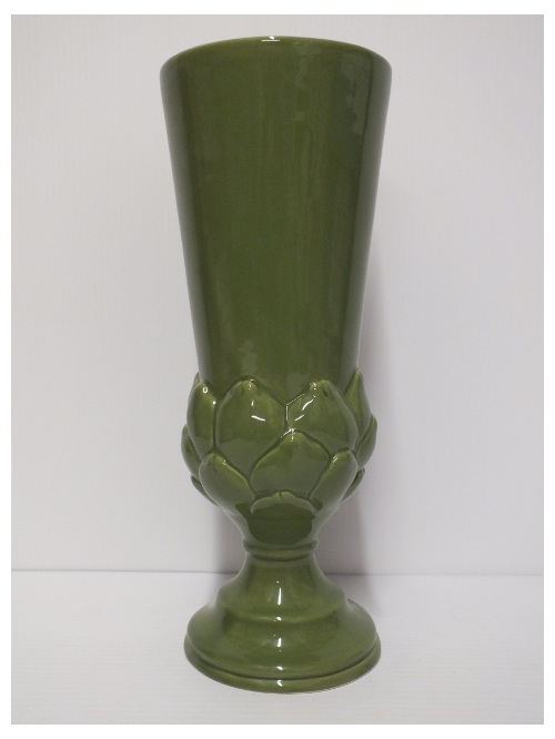 #container#vase#ceramic#green#avacardo#shaped