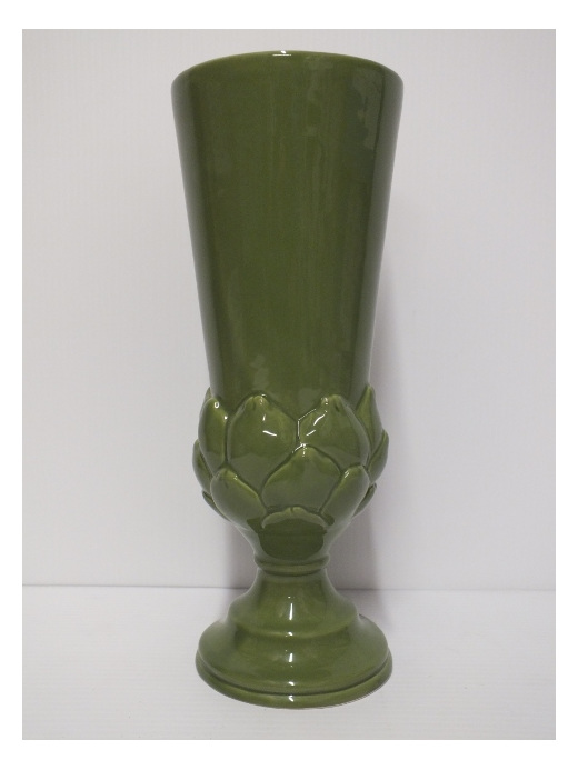 #container#vase#ceramic#green#avacardo#shaped