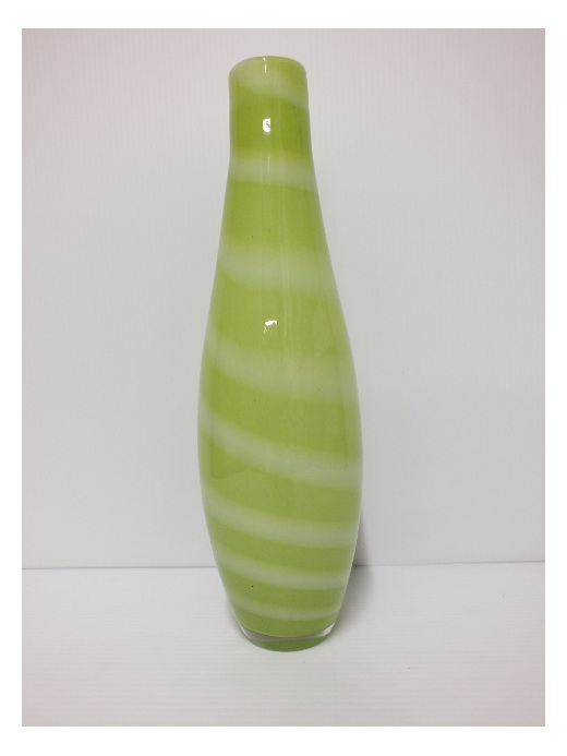 #container#vase#glass#green#applegreen#stripe