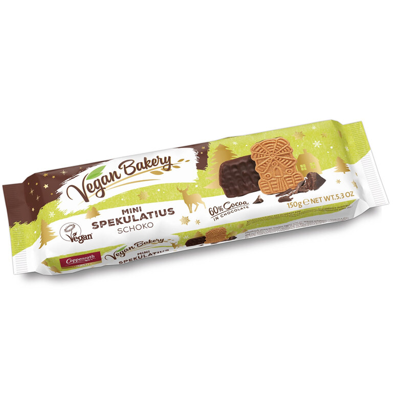 Coppenrath Vegan Bakery Chocolate Speculoos Biscuits