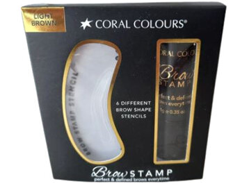 Coral Brow Stamp Light Brown