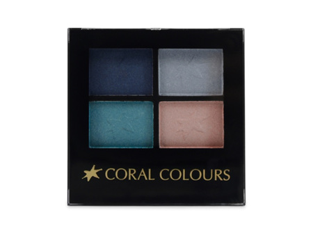 Coral Colours Eyeshadow Quartet Blue Moon