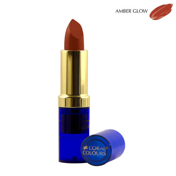 Coral Colours Lipstick Amber Glow
