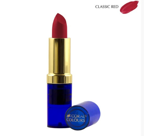 Coral Colours Lipstick Classic Red