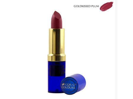 Coral Colours Lipstick Goldkissed Plum