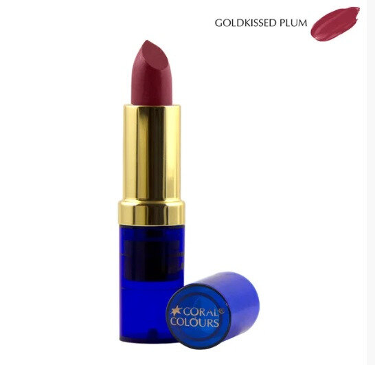 Coral Colours Lipstick Goldkissed Plum