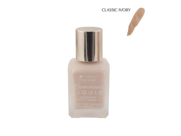 Coral Colours Luminous Foundation - Classic Ivory