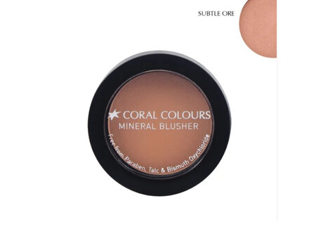 Coral Colours Mineral Blusher - Subtle Ore