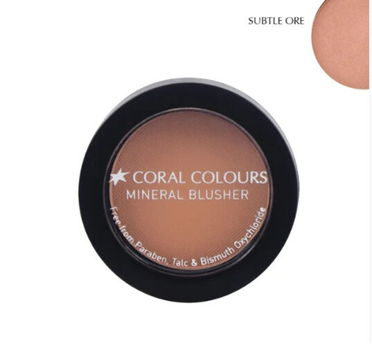 Coral Colours Mineral Blusher - Subtle Ore