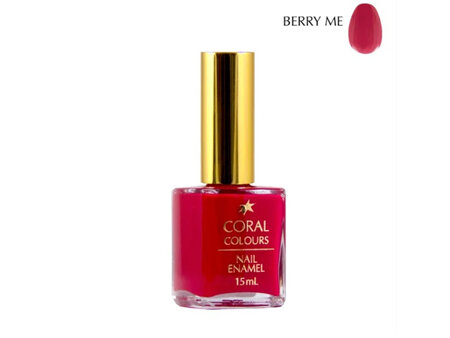 Coral Colours Nail Enamel - Berry Me