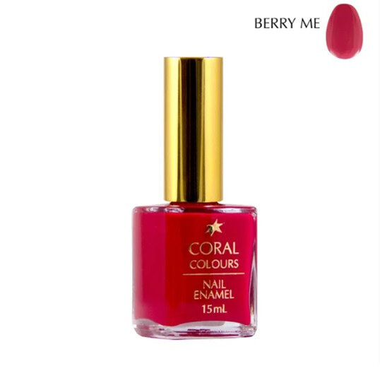 Coral Colours Nail Enamel - Berry Me
