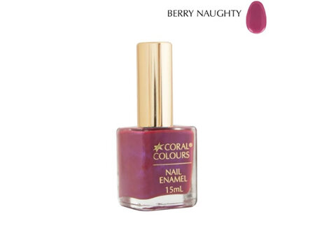 Coral Colours Nail Enamel - Berry Naughty