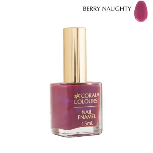 Coral Colours Nail Enamel - Berry Naughty
