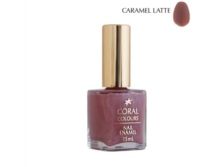 Coral Colours Nail Enamel - Caramel Latte