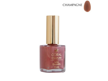 Coral Colours Nail Enamel - Champagne