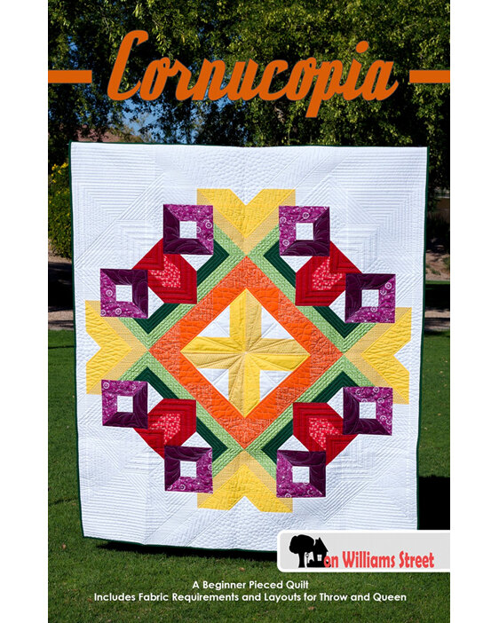 Cornucopia Quilt Pattern from On William Street