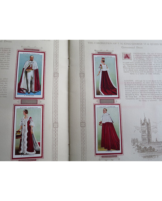 Coronation Cigarette Cards