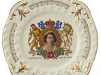 Coronation plate