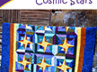 Cosmic Stars Quilt Pattern from Cozy Quilt Designs