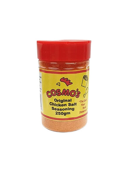 Cosmo's Chicken Salt Seasoning retail shaker 250gm