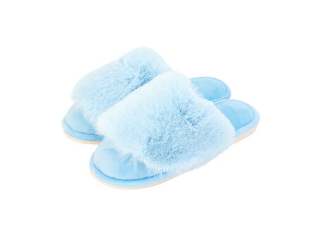 COSY LUXE SLIPPERS SKY M/L