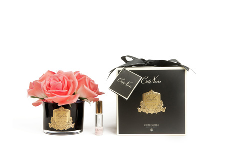 Cote Noire Perfumed Natural Touch 5 Roses - Black - White Peach - GMRB65