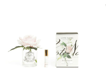 Cote Noire Perfumed Natural Touch Single Rose - Clear- French Pink - GMR06