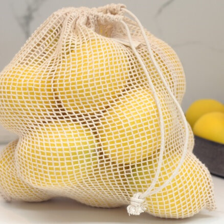 Cotton Produce Bags Organic (Two Medium Bags)