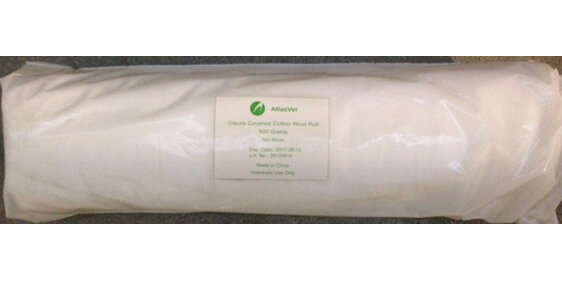 Cotton Wool Gauze Covered 40cm 500g