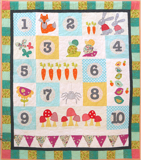 Count on Me Applique Quilt Pattern